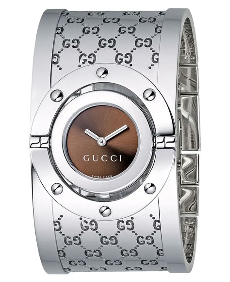 macy's gucci watches|gucci bracelet watches ladies.